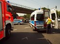 VU Rad PKW Koeln Vingst Ostheimerstr Vingster Ring P051